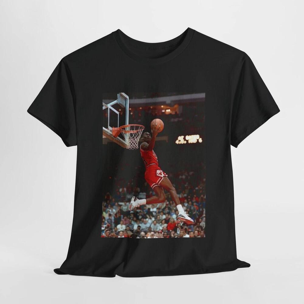 Michael Jordan Tshirt Chicago Bulls Jordan 3S Basketball Unisex Heavy Cotton Tee